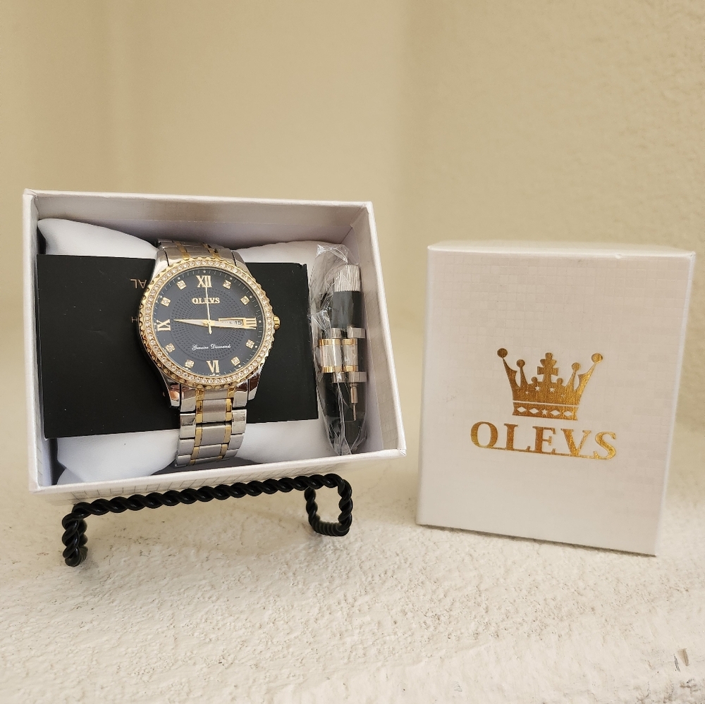 Men's Olevs Watch In Box